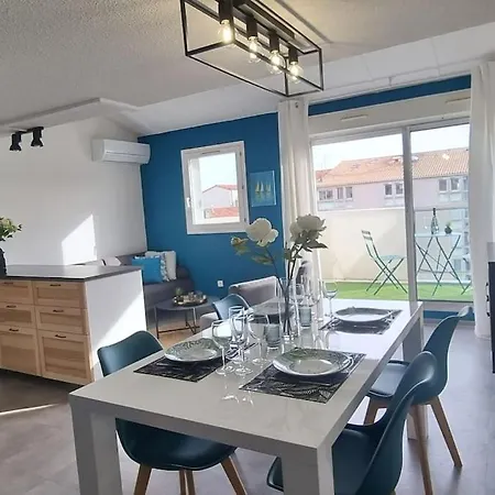 L'ophelia Duplex Dernier Etage Balcon Centre Climatisation شقة *