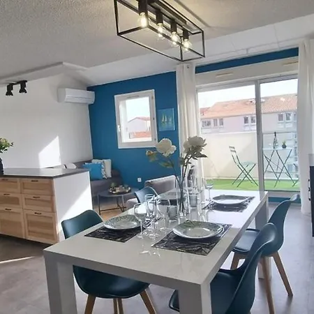 Apartmán L'ophelia Duplex Dernier Etage Balcon Centre Climatisation Sète